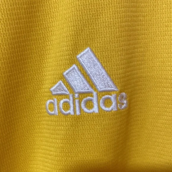 Adidas mens xl retro gold/white jersey. Mint condition. - Picture 5 of 6